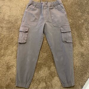 LCKR grey Cargo Joggers